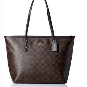 Coach City Zip Tote